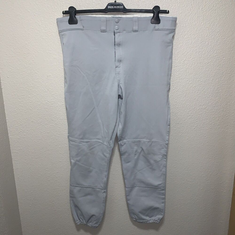 Rawlings Men’s Baseball Pants Size L Gray